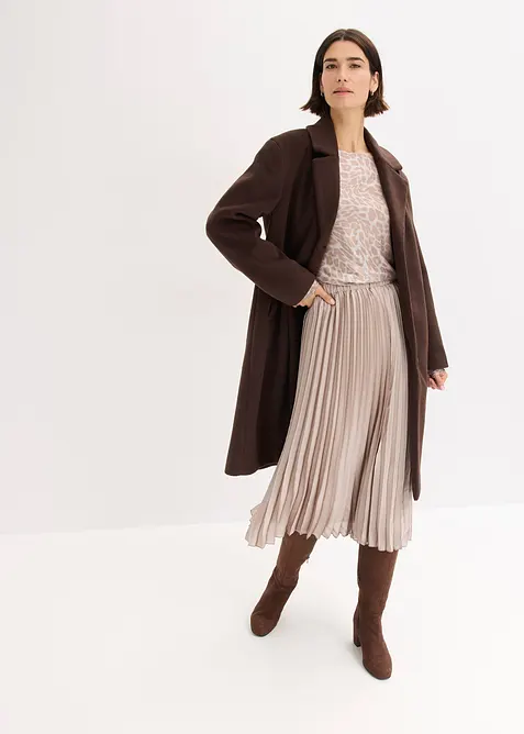 Tričko s lesklým leopardím potiskem, bonprix