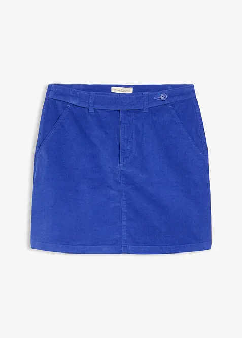 Krátká manšestrová sukně, bonprix