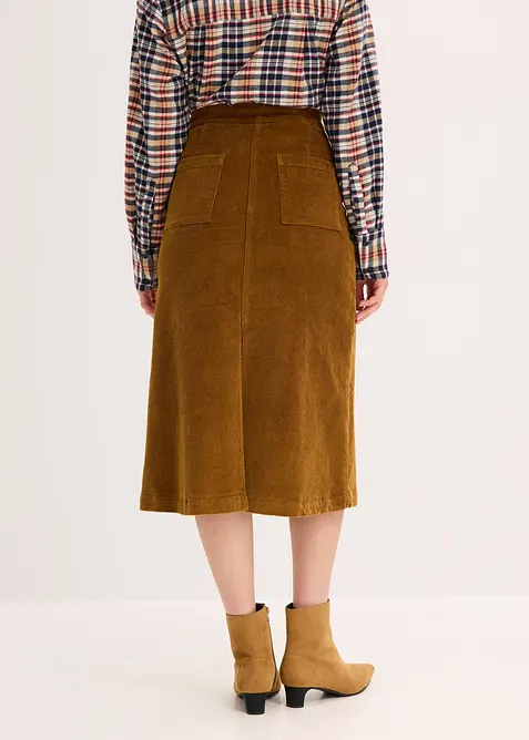 Manšestrová sukně, bonprix