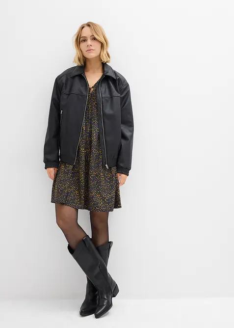 Tunikov&eacute; &scaron;aty ze spl&yacute;vav&eacute; visk&oacute;zy, bonprix