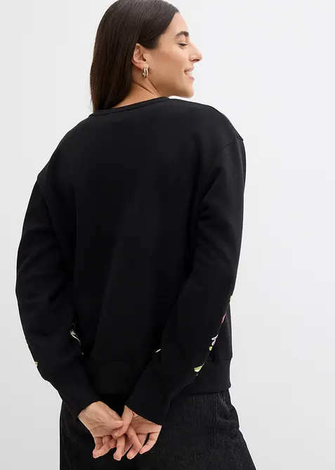 Mikina z bavlněn&eacute; směsi, bonprix