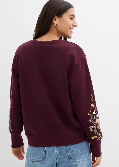 Mikina z bavlněn&eacute; směsi, bonprix