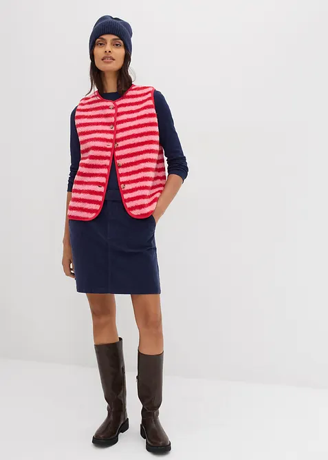 Vesta z umělé kožešiny, bonprix