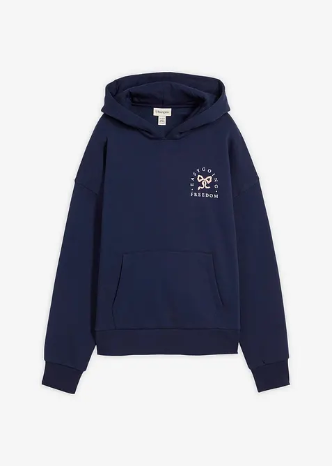 Oversize mikina z bavlněné směsi, bonprix