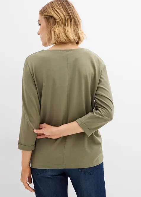 Triko z čisté bavlny, bonprix