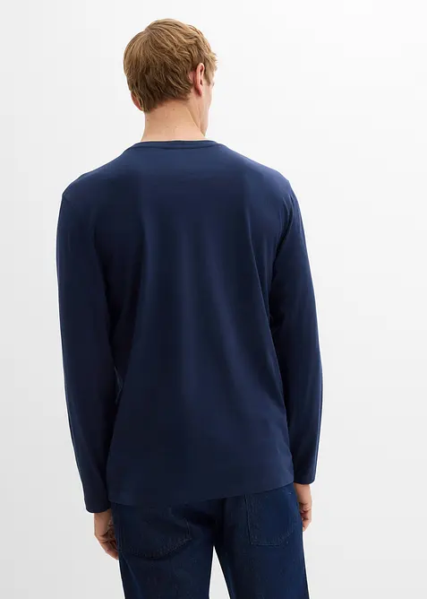 Triko s dlouhým rukávem, z čisté organické bavlny (2 ks v balení), bonprix