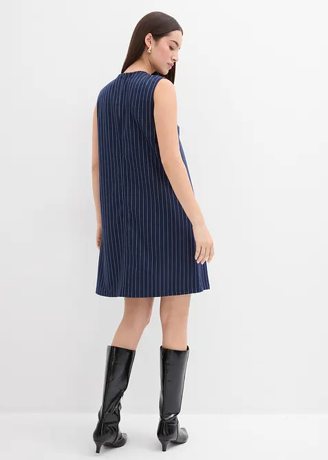 Minišaty z viskózové směsi s vlasovým proužkem, bonprix