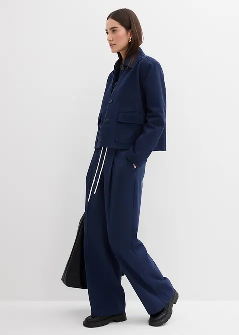 Široké kalhoty z viskózové směsi, bonprix