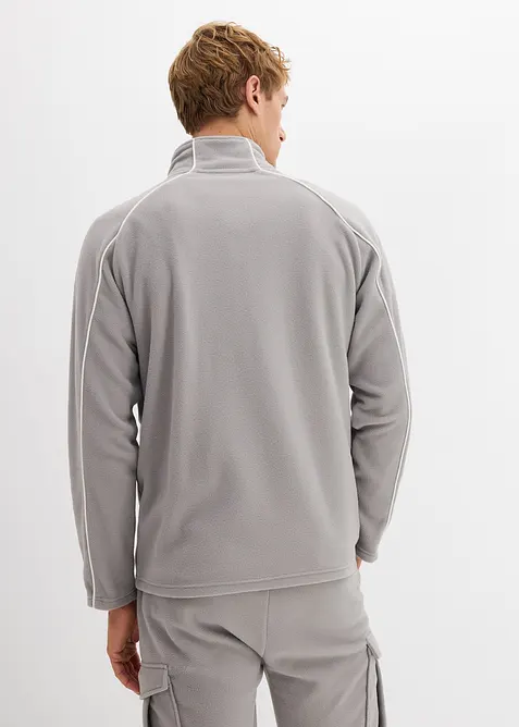 Hřejiv&aacute; fl&iacute;sov&aacute; bunda se sportovn&iacute;mi detaily, bonprix