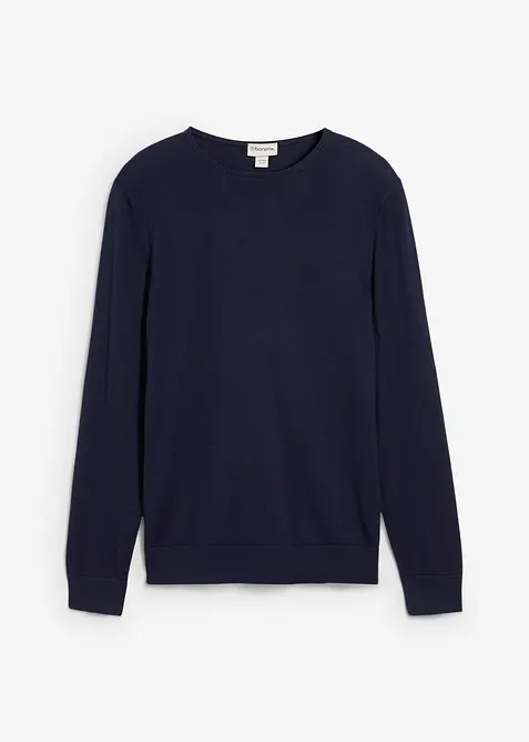 Svetr z jemné pleteniny s luxusní merino vlnou, bonprix