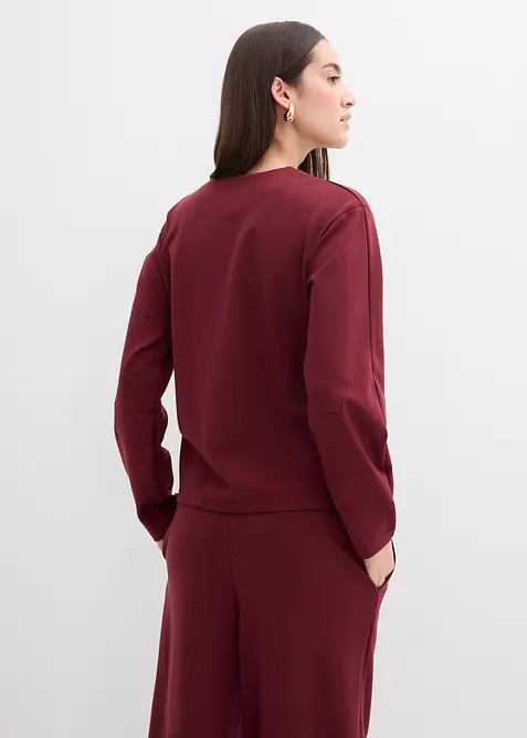 Triko s dlouhým rukávem, z materiálu Punto di Roma, bonprix