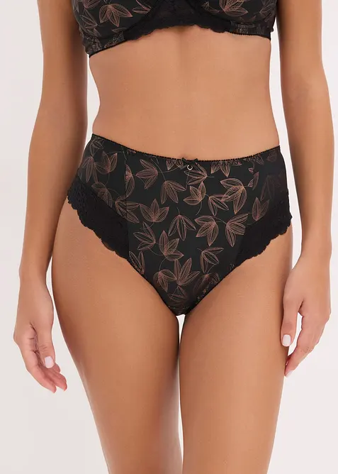 Maxikalhotky s třpytivým potiskem, bonprix