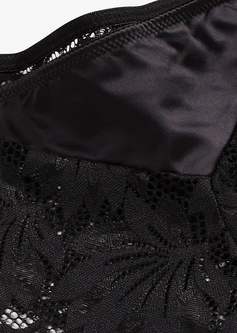 Bokové kalhotky string z lesklého materiálu, bonprix