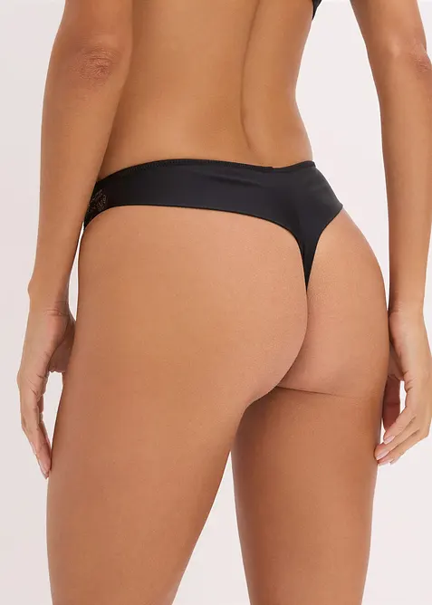 Kalhotky tanga s třpytivou přízí, bonprix