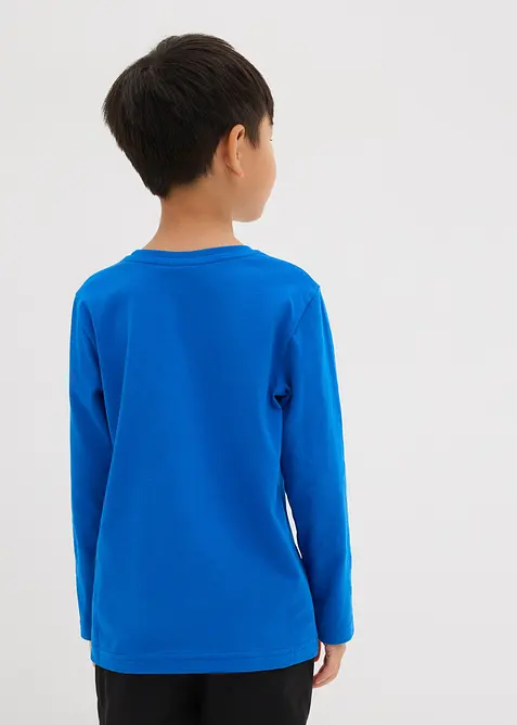 Triko s dlouhým rukávem, z čisté organické bavlny, bonprix