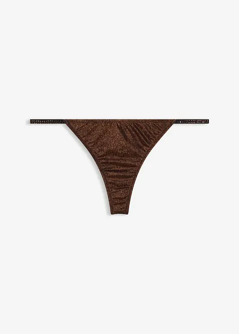 Tanga string z třpytivého materiálu, bonprix