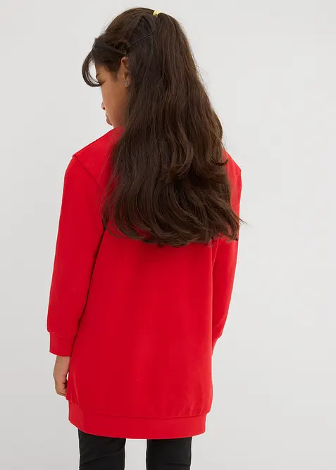 Mikinové šaty z čisté bavlny, bonprix