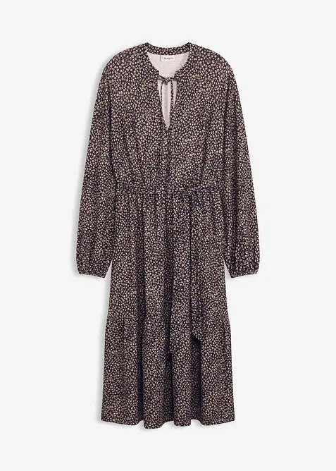 Žerzejové midi šaty, bonprix