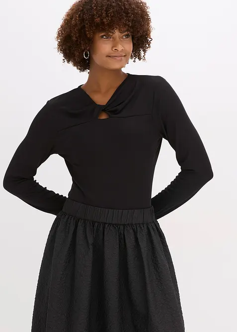 Žebrovan&eacute; triko, bonprix