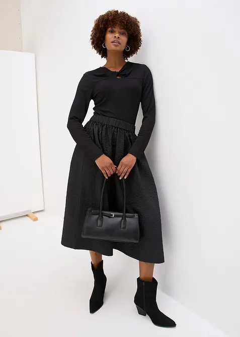 Žebrovan&eacute; triko, bonprix