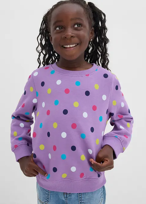 Mikina z čisté organické bavlny (2 ks v balení), bonprix