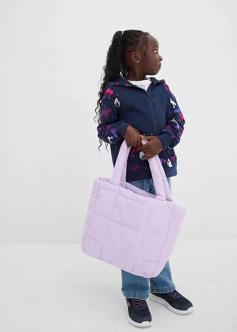 Dívčí mikina na zapínání, bonprix