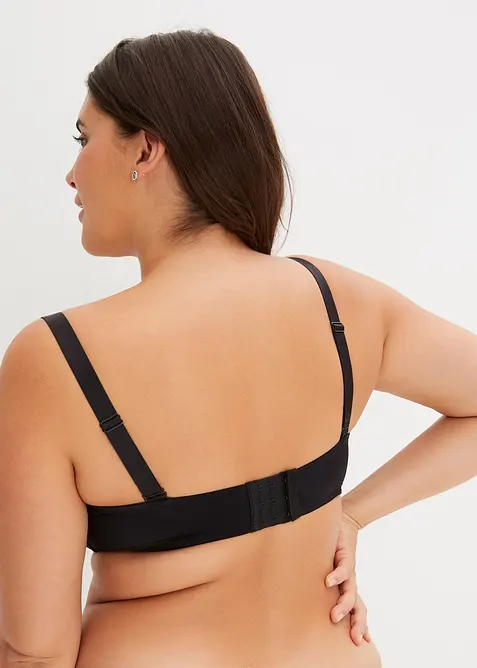 Podprsenka bez ramínek, s kosticemi, bonprix