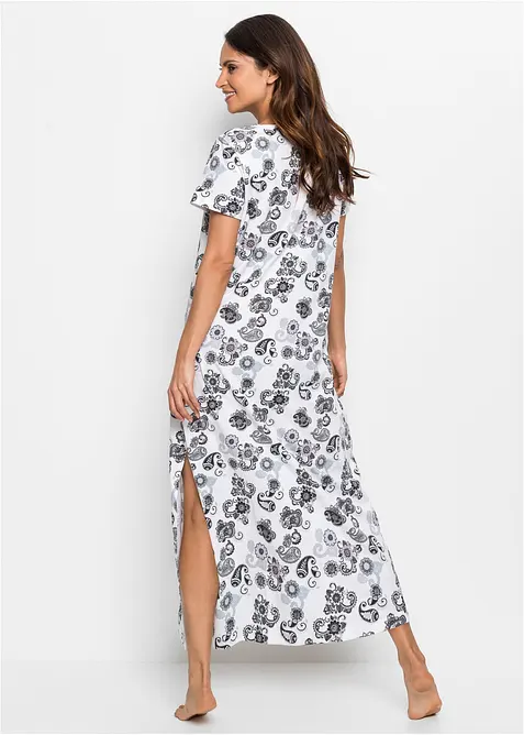 Dlouhá noční košile z organické bavlny, bonprix