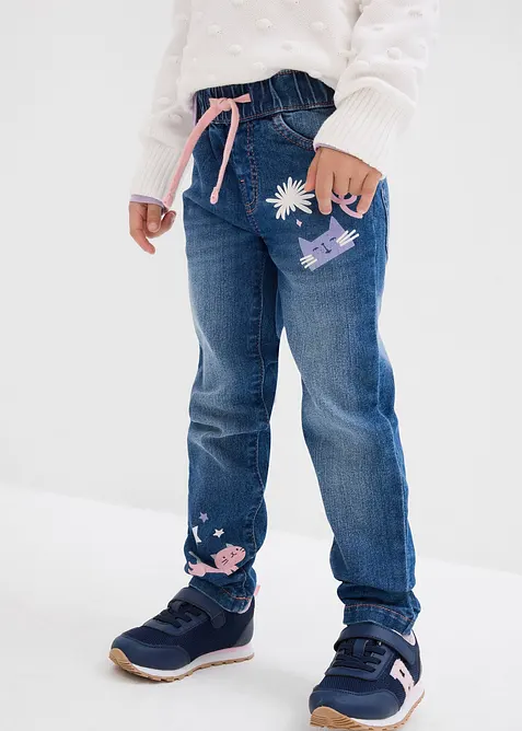 Dž&iacute;ny Straight, Mid Waist, bonprix