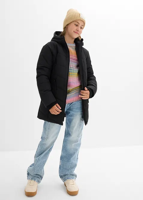 Zimní parka s kapucí, voděodolná, bonprix