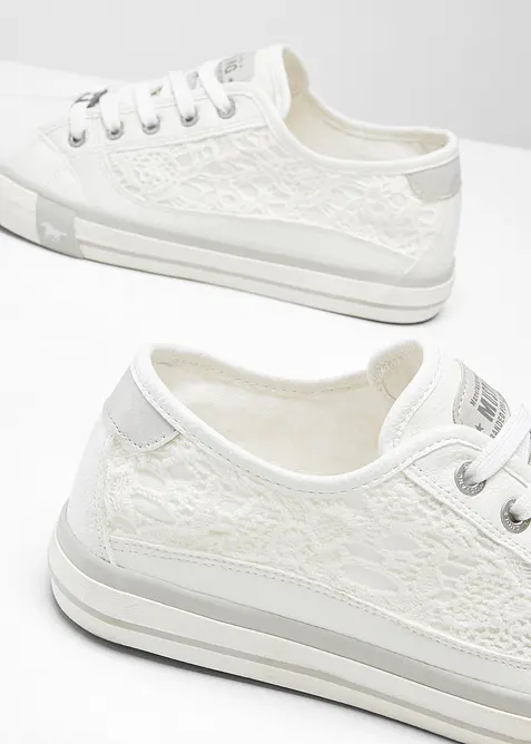 Tenisky značky Mustang, s krajkou, Mustang