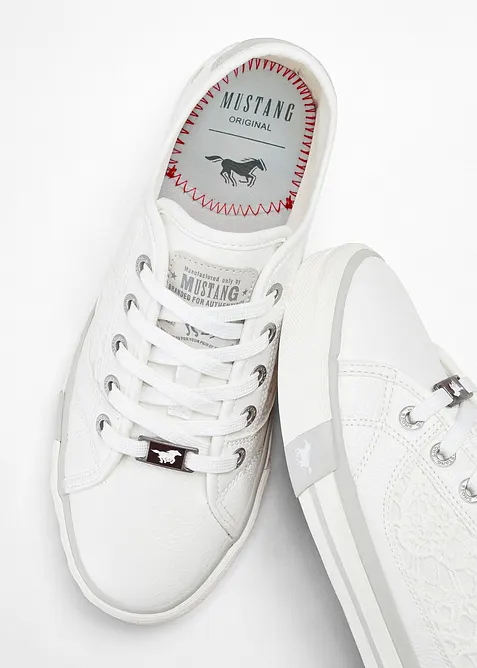 Tenisky značky Mustang, s krajkou, Mustang