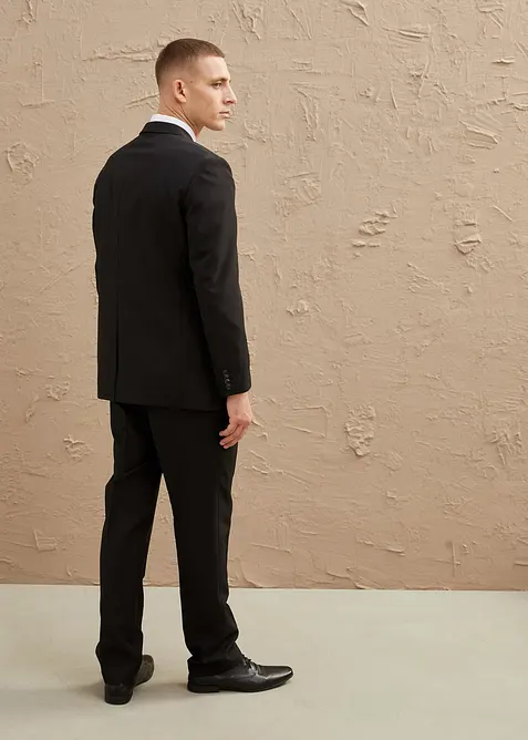 Oblek s košilí a kravatou (4dílná souprava), Regular Fit, bonprix