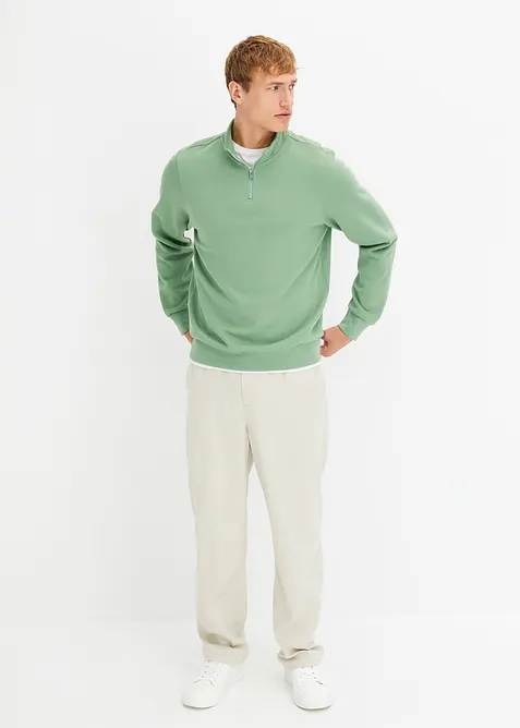 Mikina s límcem na zip, bonprix