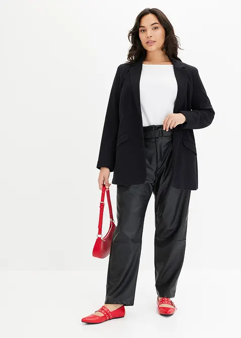 Dlouh&yacute; blejzr z bavlněn&eacute;ho žerzeje, bonprix