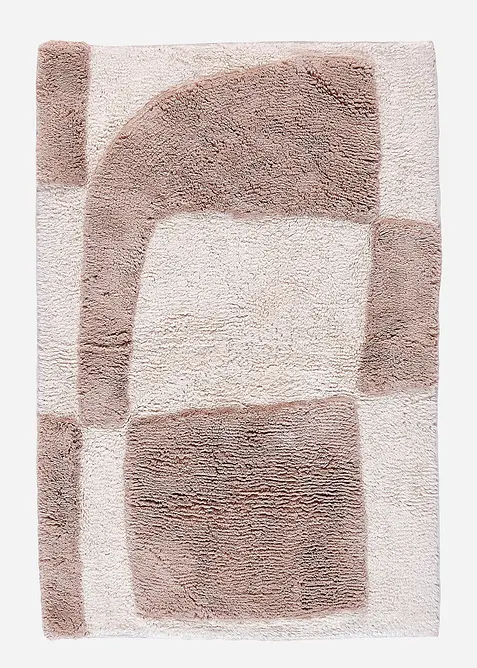 Koupelnová předložka s geometrickým designem, bonprix