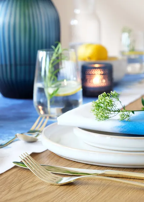 Látkové ubrousky z organické bavlny (4 ks v balení), bonprix