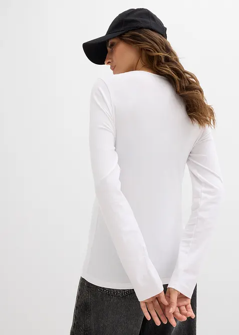 Těhotenské a kojicí triko z organické bavlny (2 ks v balení), bonprix