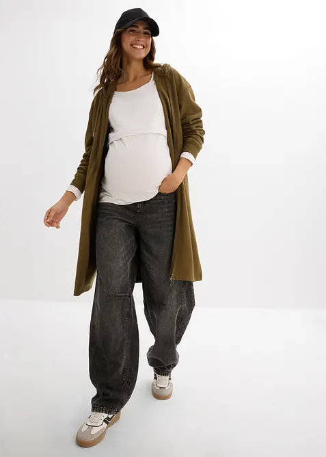 Těhotenské a kojicí triko z organické bavlny (2 ks v balení), bonprix