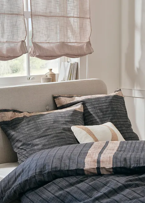 Souprava povlečení s proužky, bonprix