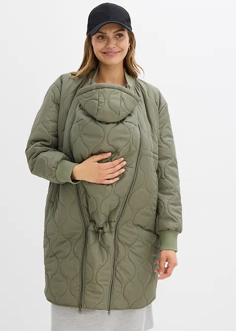 3 v 1 lehce vatovan&yacute; těhotensk&yacute; a nosic&iacute; kab&aacute;t, bonprix