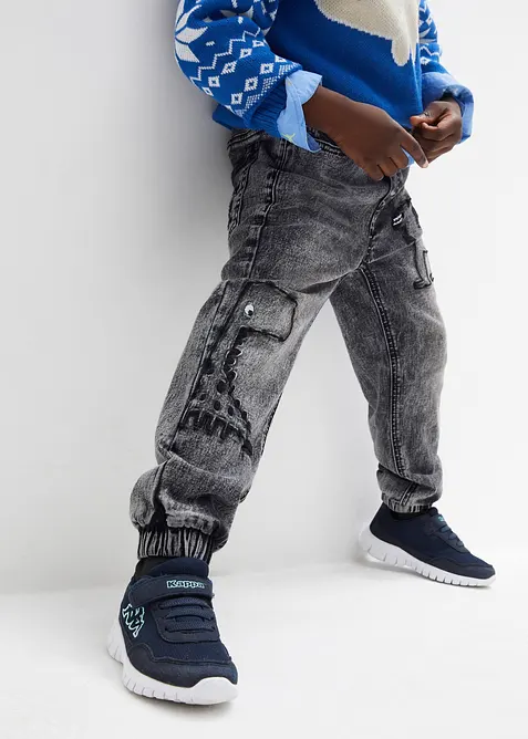 Termo džíny bez zapínání, Regular Fit, s žerzejovou podšívkou, bonprix