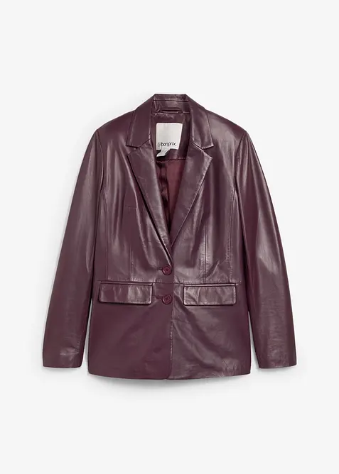 Blejzr z jehněčí kůže nappa, bonprix