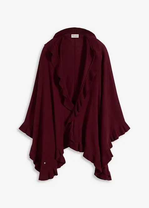 Pončo s podílem kašmíru, bonprix
