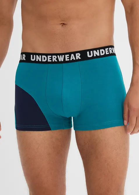 Přiléhavé boxerky s bavlnou  (3 ks v balení), bonprix