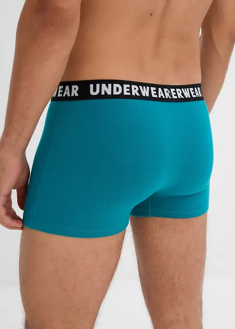 Přiléhavé boxerky s bavlnou  (3 ks v balení), bonprix