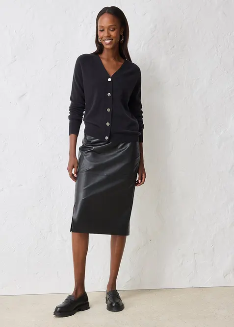 Pletený kašmírový kabátek s podílem Good Cashmere Standard®, bonprix