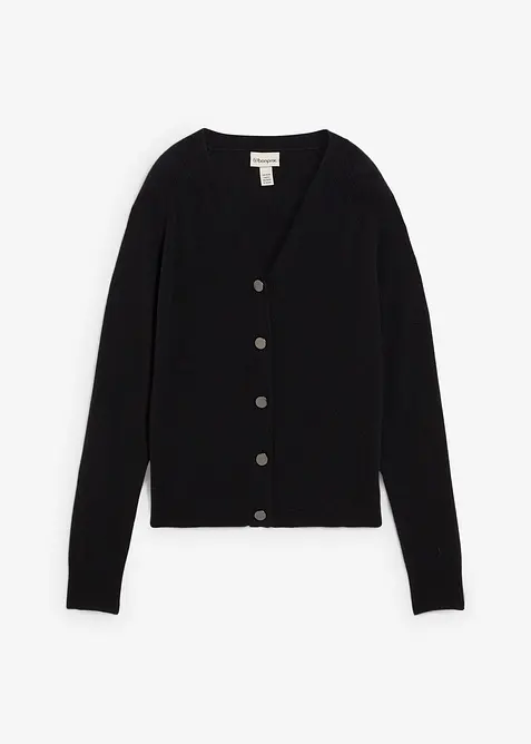 Pletený kašmírový kabátek s podílem Good Cashmere Standard®, bonprix