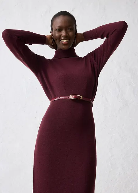 Pletené šaty z merino vlny, bonprix