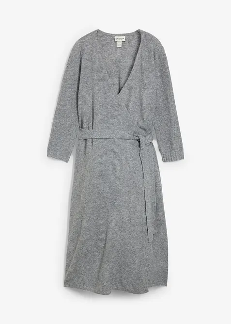 Velmi měkké těhotenské/kojicí pletené šaty s 3/4 rukávy, bonprix